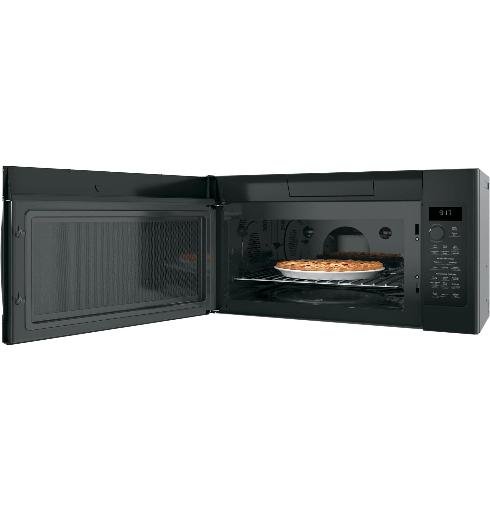 1.7 cu. ft. GE Profile Over The Range Microwave in Stainless Steel with Air Fry PVM9179SRSS