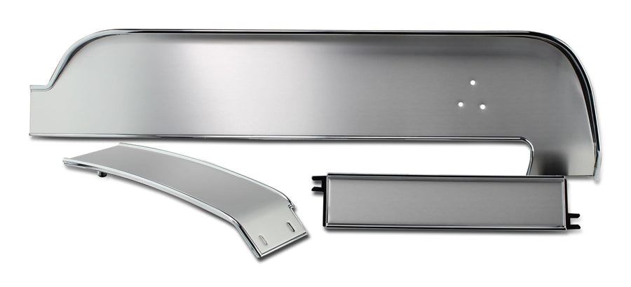 MTMU3PC Classic Instruments 3-Panel Panel Set - Brushed Aluminum