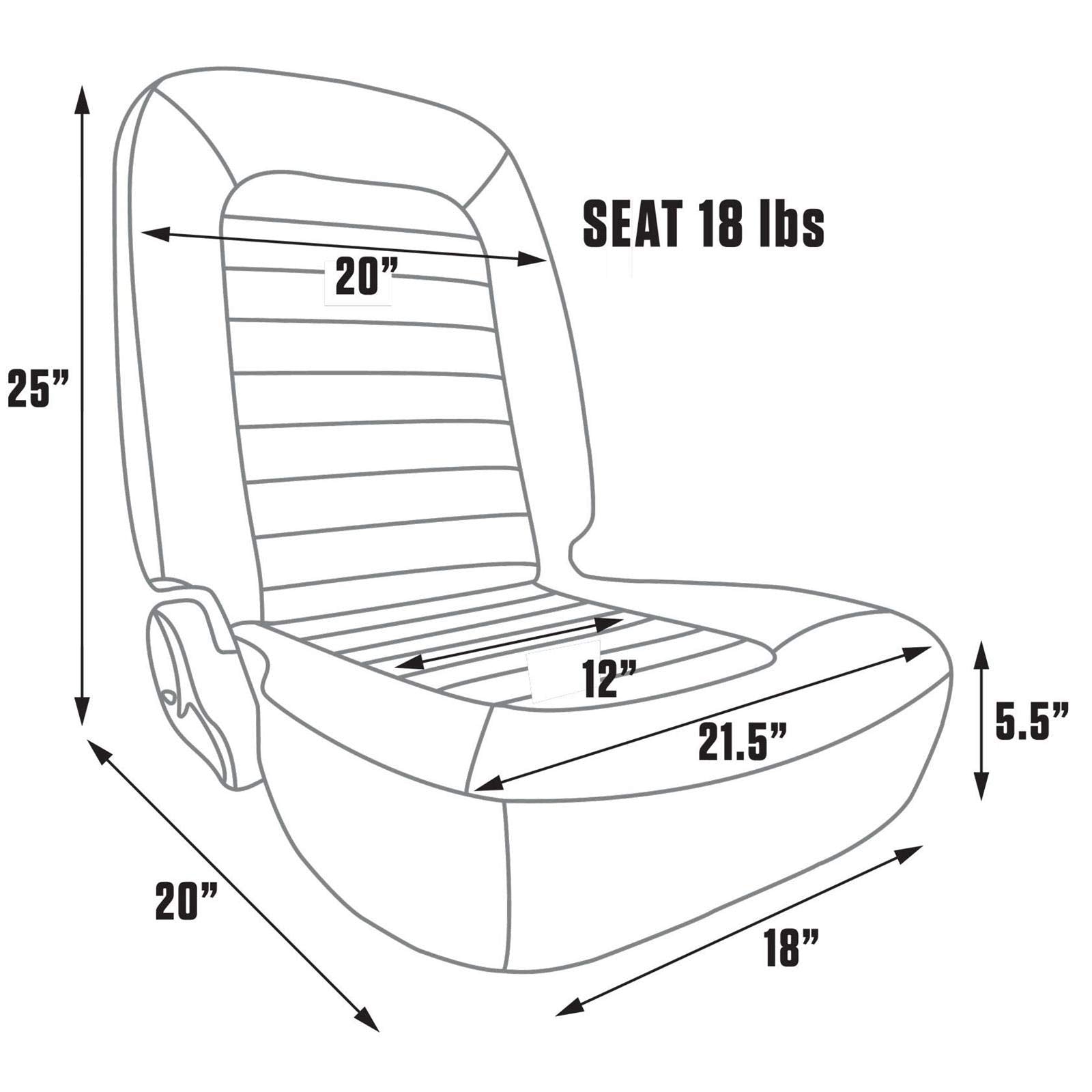 Grey Velour Racing Classic Low Back Recliner Right Seat ProCar by Scat 80-1550-62R