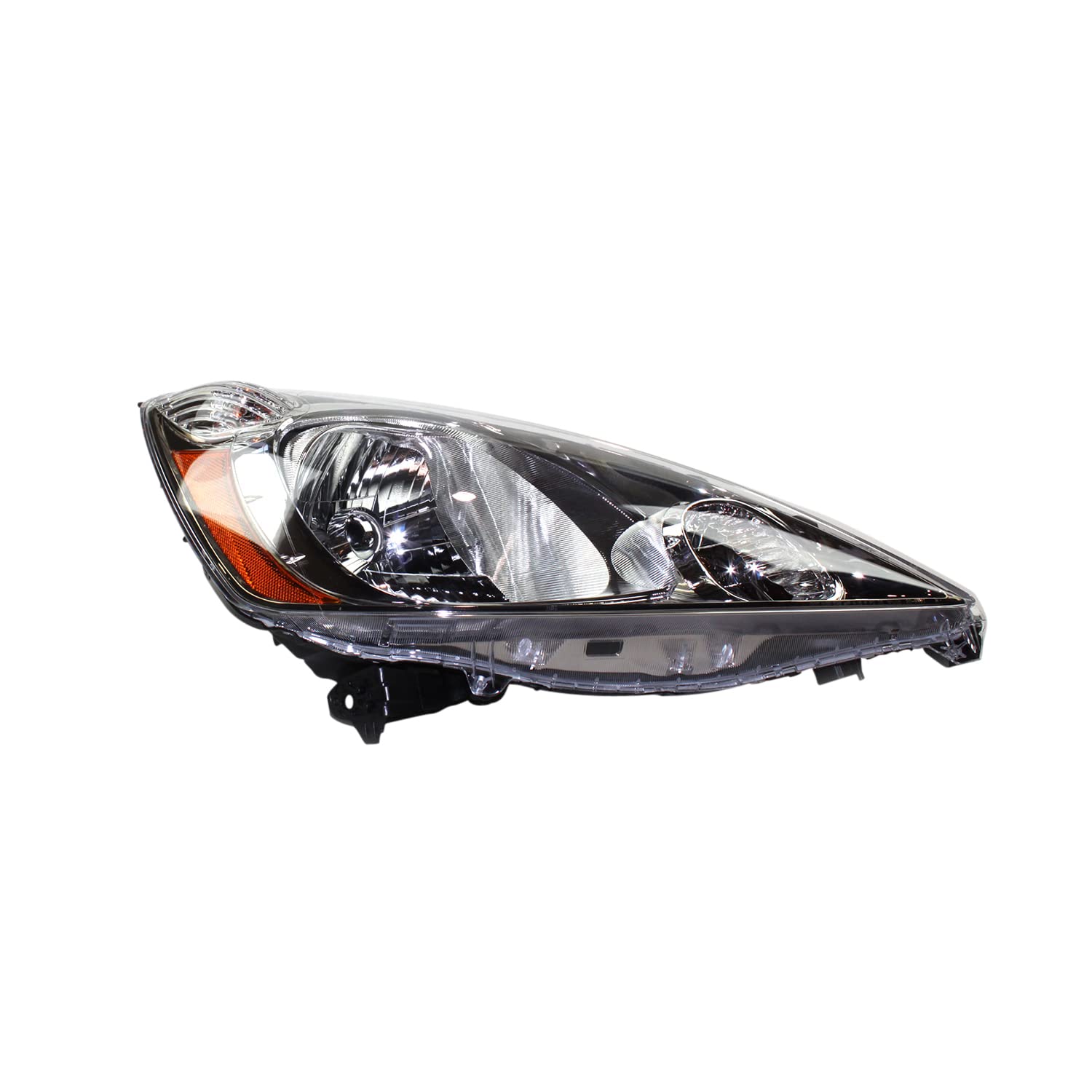 Right TYC Headlight Assembly Compatible with 2009-2011 Honda FIT