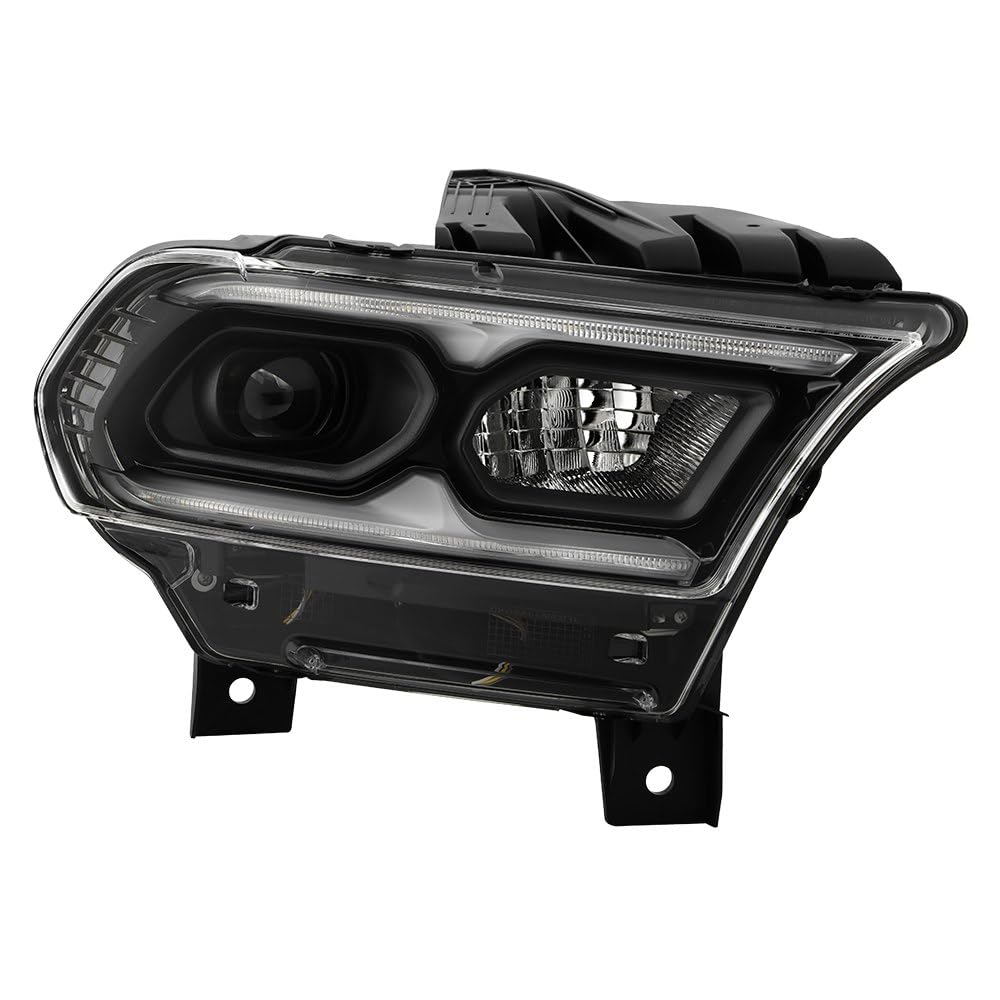 Dodge Durango 21-23 Spyder (POE) Full LED Headlight - OE Black Right (Non Auto Leveling)