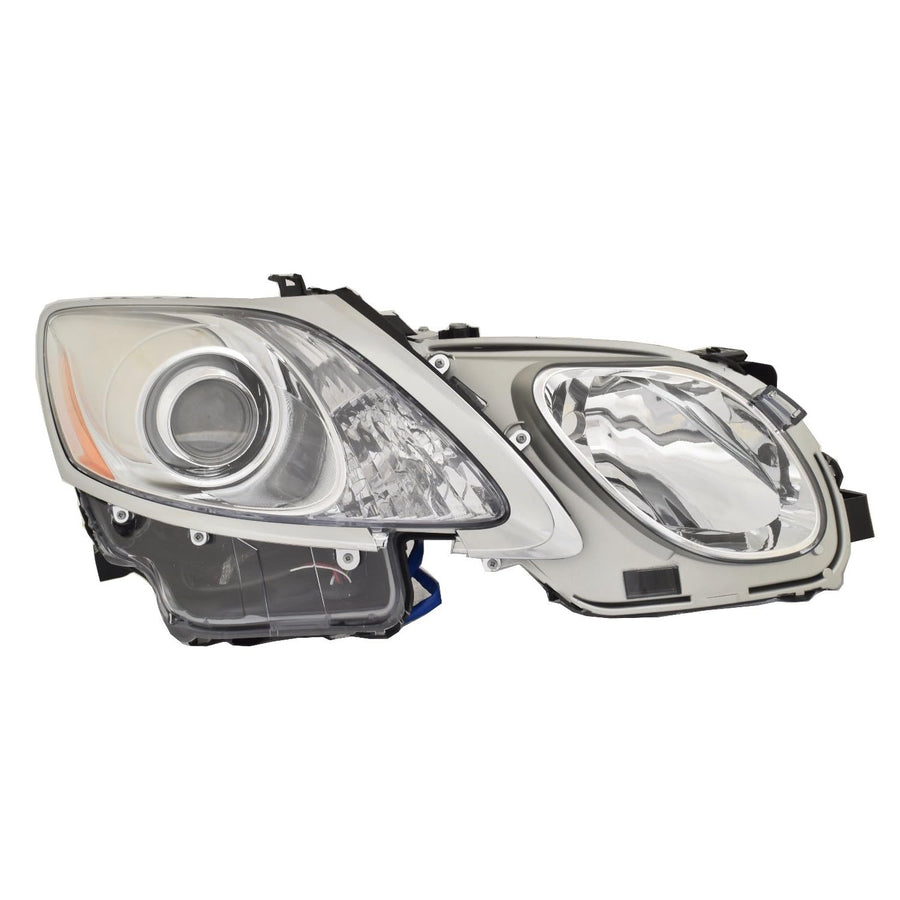 For Lexus GS300 / 350/430 / 460 06 / 450h 07 ACK Headlight with Adaptive FRONT Light System Control & Headlight WASHER Passenger Side CAPA | DOT Certified 81140-30B50 | LX2503140C