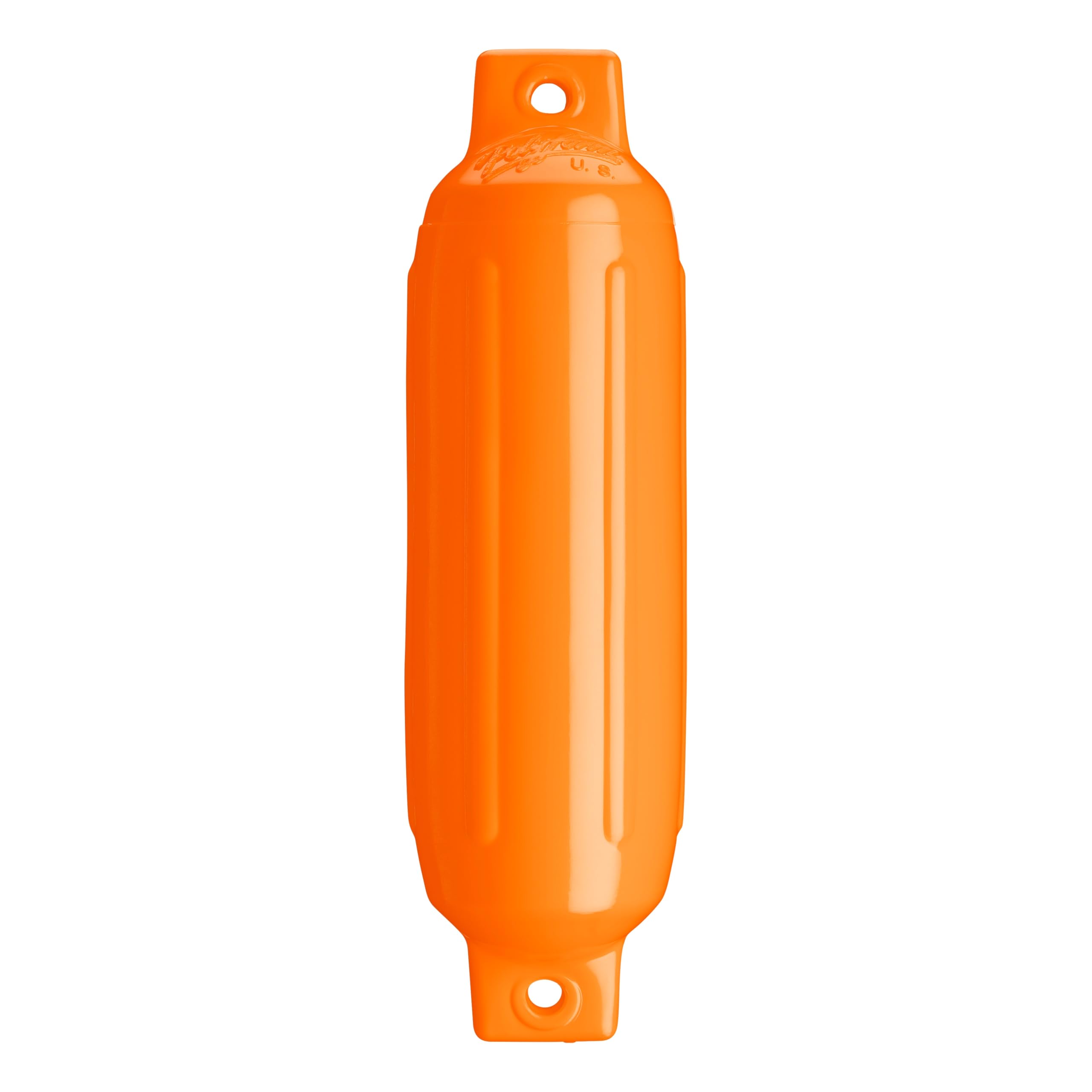 Orange Polyform G-1 Boat Fender