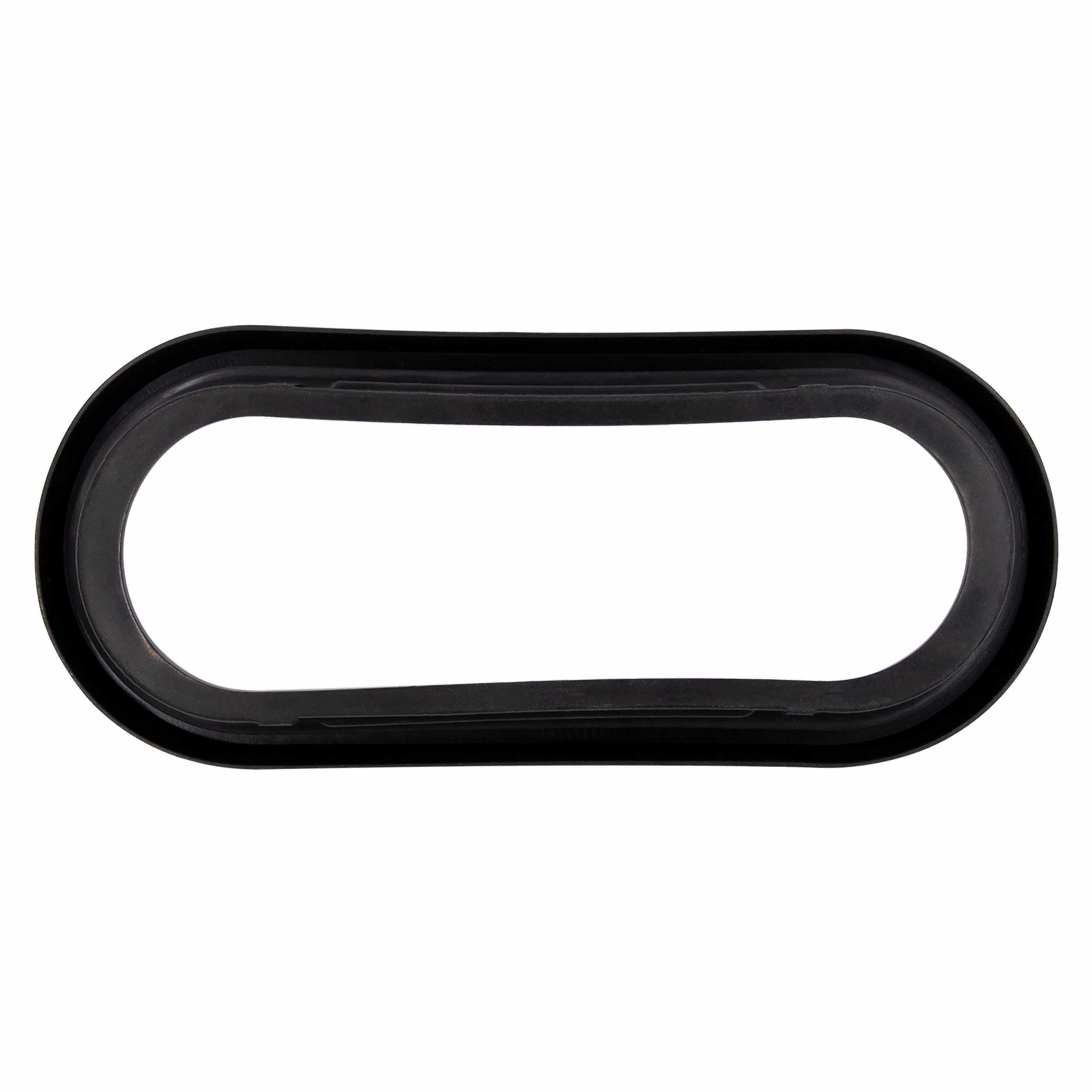 Heise Metra Trailer Grommet 6 Inch Oval Rubber - 10 Pack