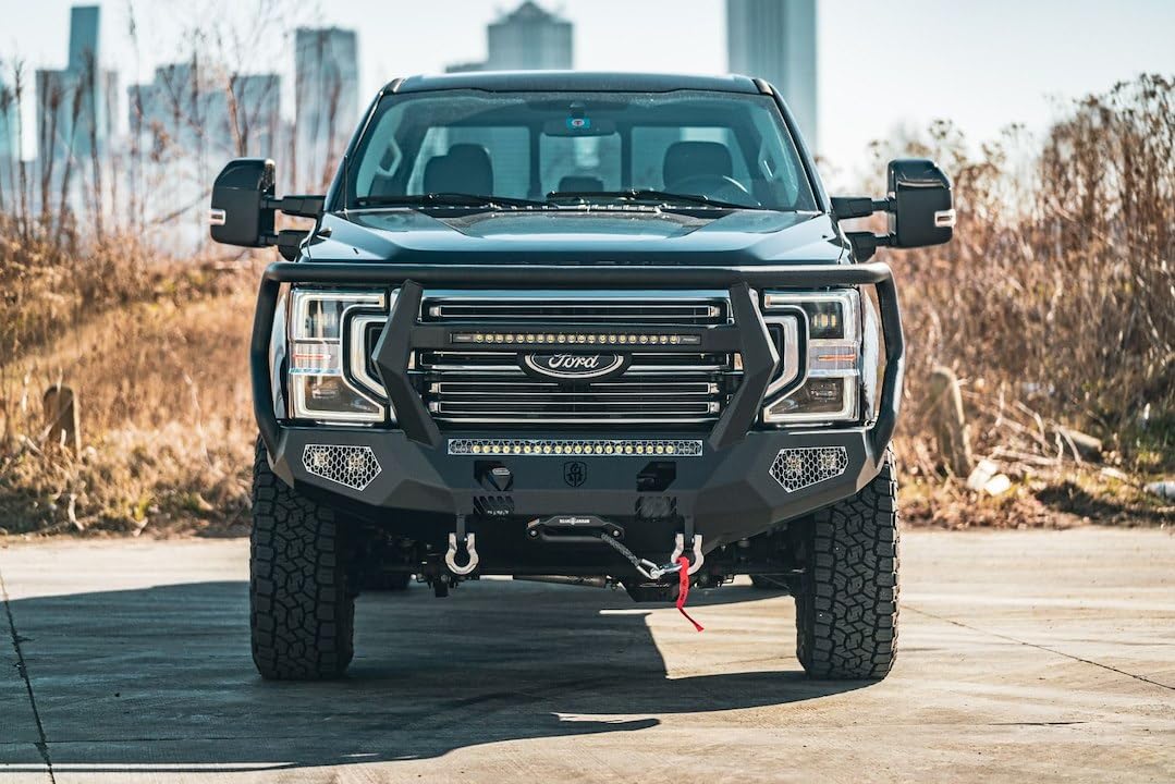 Front Bumper Road Armor 2202XFPRB Fits GMC Sierra 3500 HD