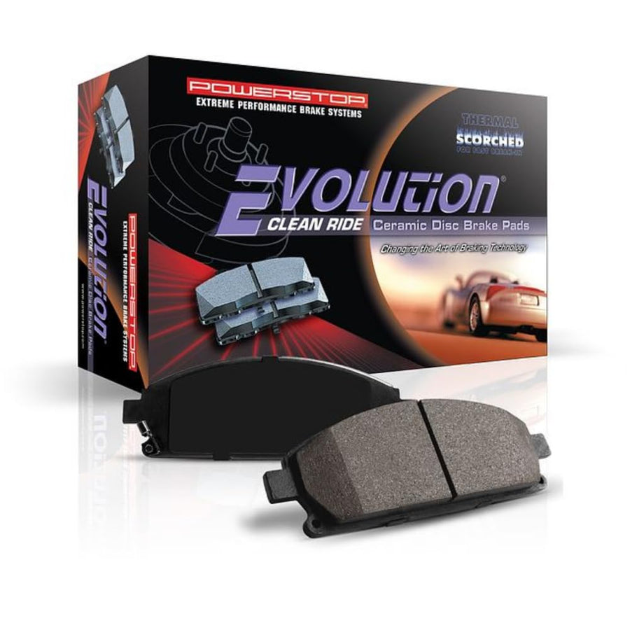 16-506 Power Stop Front Z16 Evolution Ceramic Brake Pads For Skylark, Beretta, Cavalier, Corsica, Oldsmobile Achieva, Oldsmobile Cutlass Cal, Grand Am, Sunbird, Sun [Model Specific]