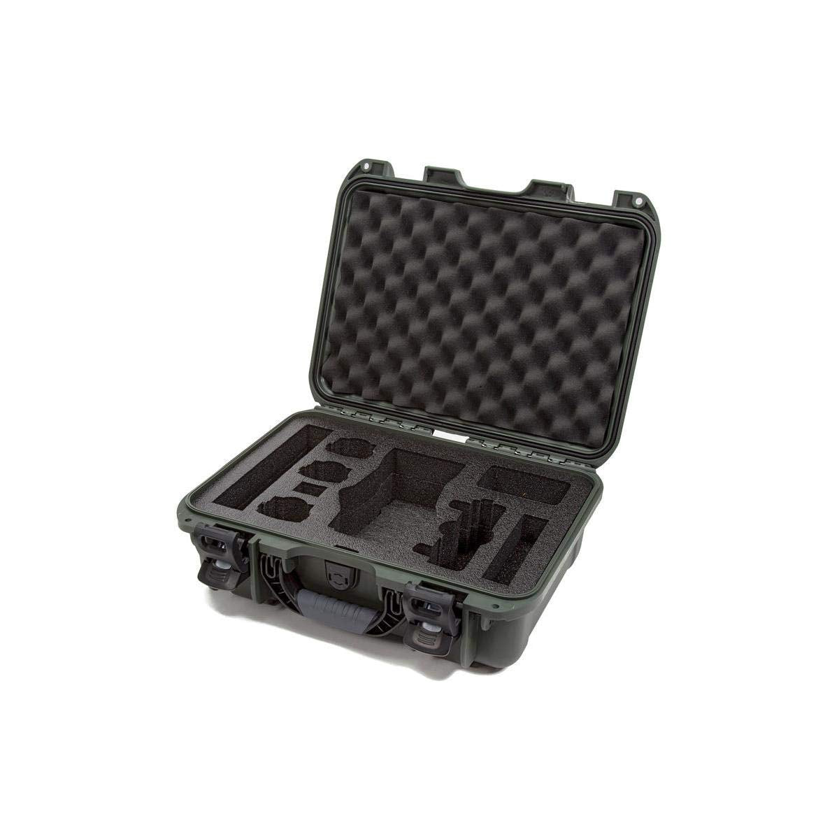 Nanuk Hard-Shell 920 Carrying Case with Foam Insert for DJI Mavic 2 Pro and Zoom, Olive