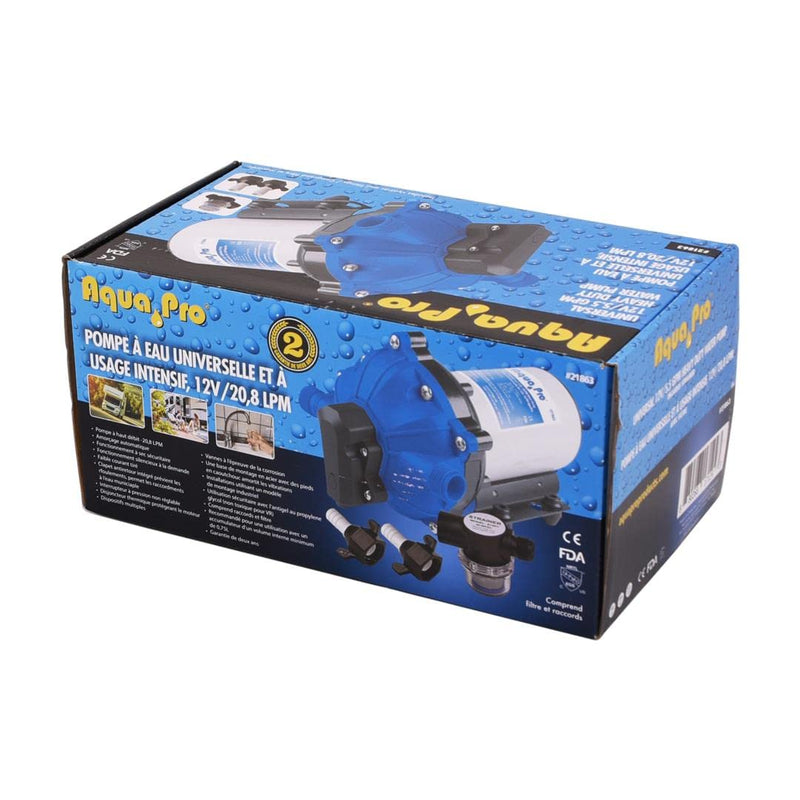5.5 Gpm Aqua Pro 21863 Water Pump 12v