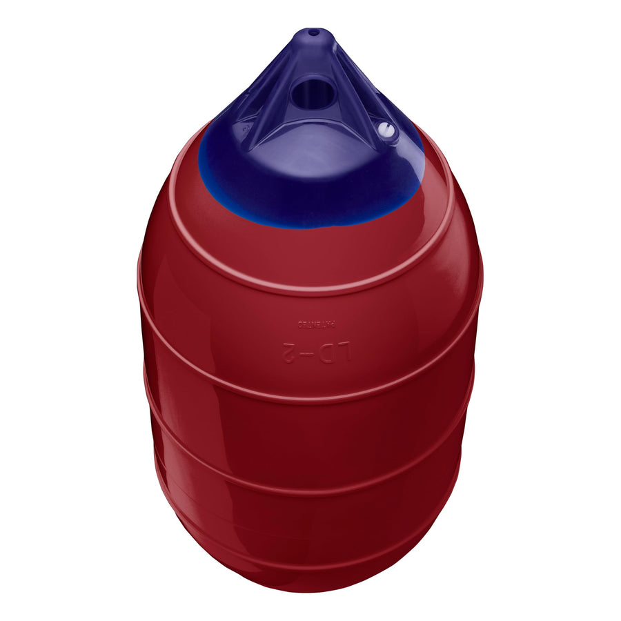 Polyform Low Drag Buoy LD-2 Standard Blue Ropehold - Burgundy Series