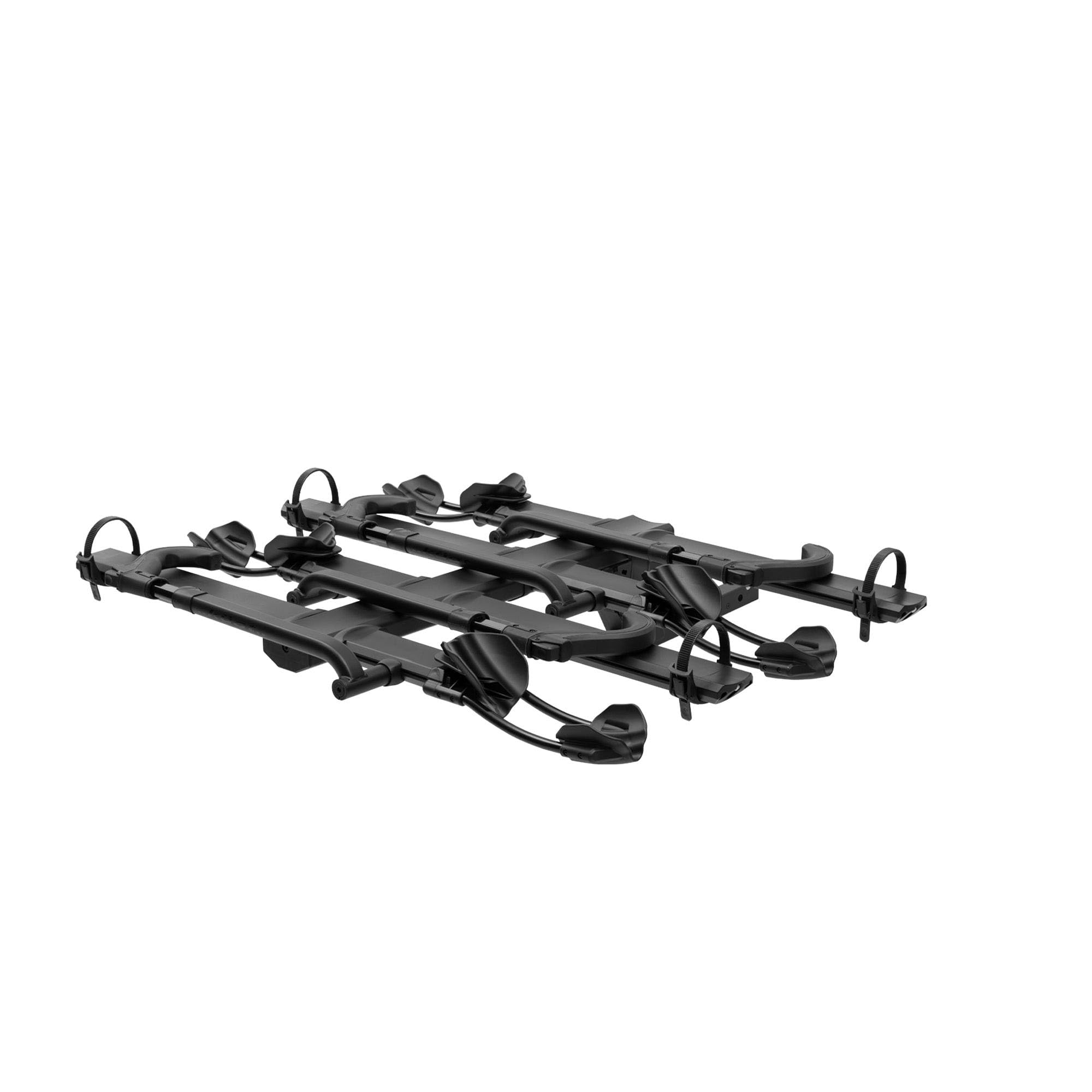 KUAT 2.0 NV Base Add-On | Hitch-Mounted Bike Rack with 2-Bike Add-On: Quick Change from 2 to 4 Bikes | E-Bike Compatible| All-Metal Construction | Adjustable Front Tire Cradle System (BAO2B)
