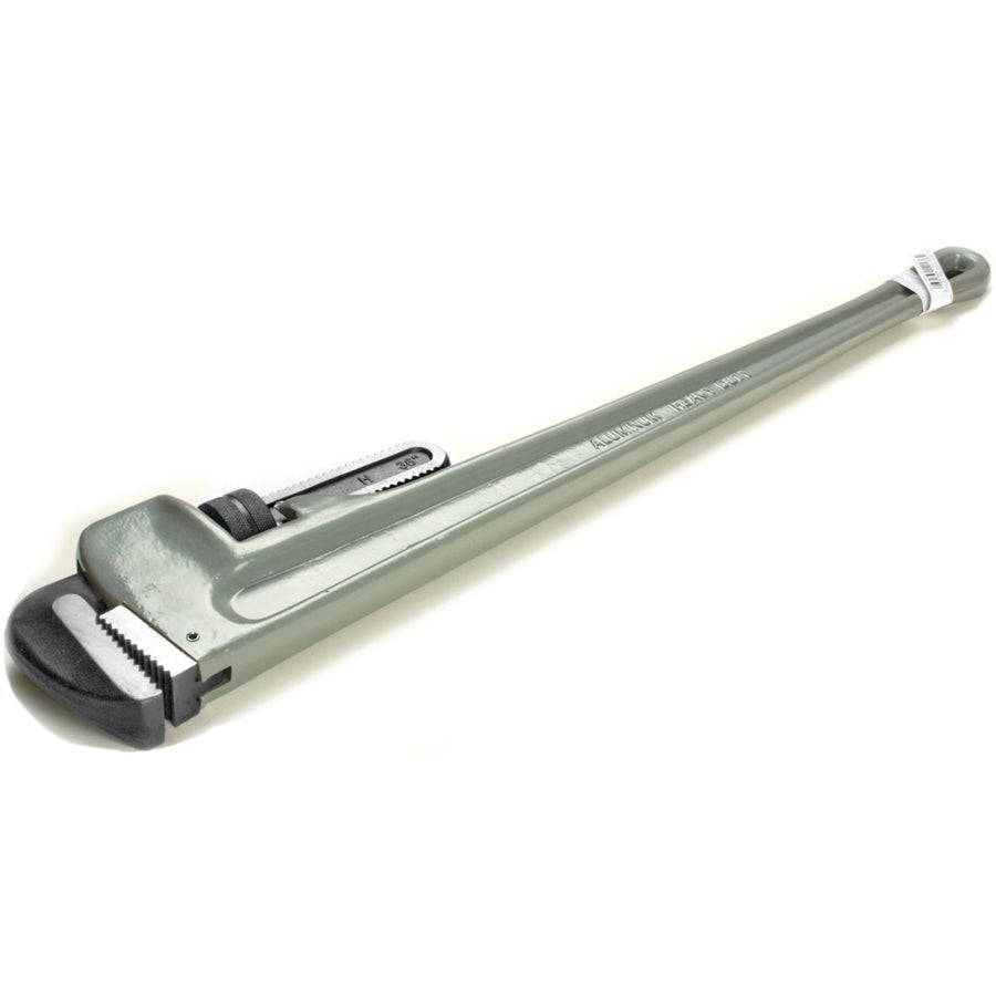 W2136 Performance Tool Heavy-Duty Adjustable Aluminum Straight Pipe Wrench, 36-inch