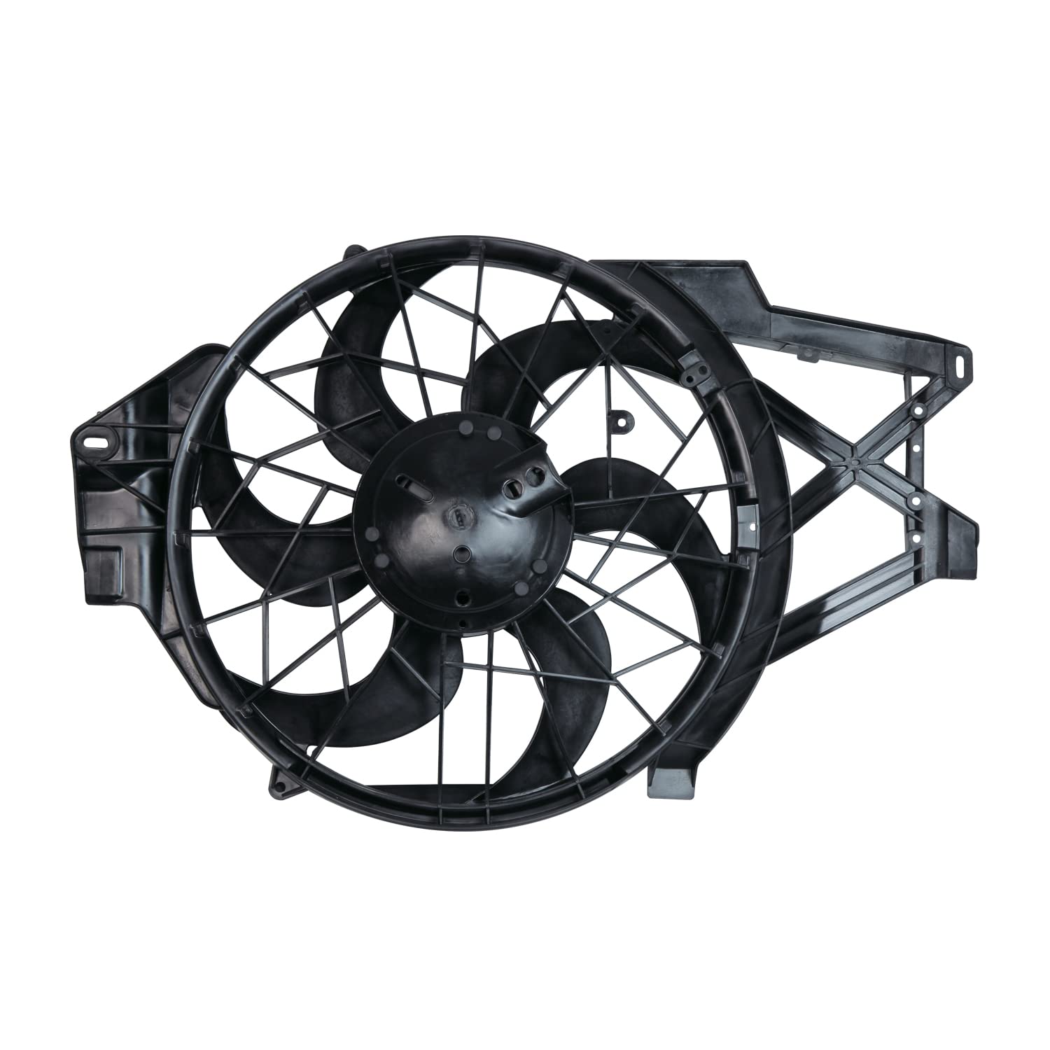 Ford Mustang TYC 620500 Replacement Radiator/Condenser Cooling Fan Assembly