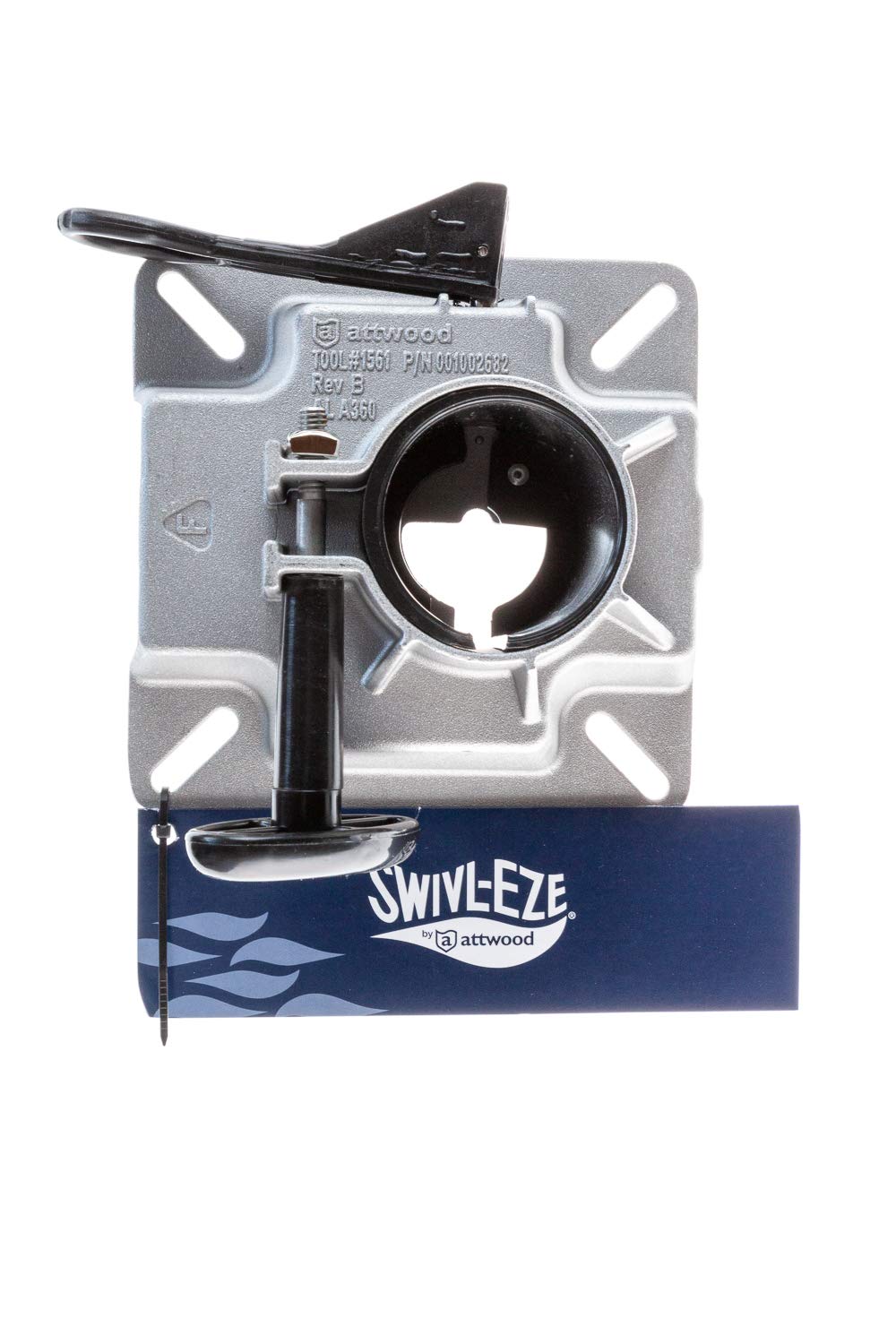Swivl-Eze Lakesport Series 818441-3 Marine Boat Ergonomic Seat Mount with 3-Degree Tilt