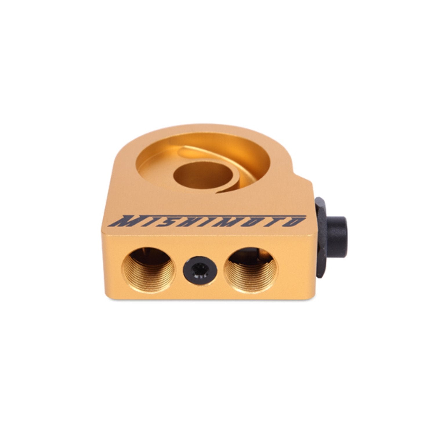 MMOP-SPT Mishimoto Thermostatic Oil Sandwich Plate Gold