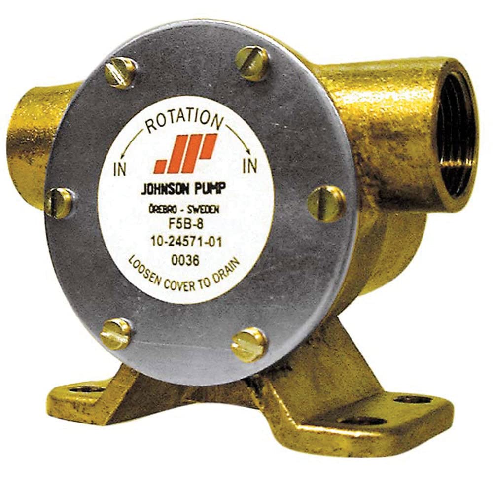 F5B-8 Johnson Pump Pedestal-Style Flexible Impeller Pump 10-24571-01