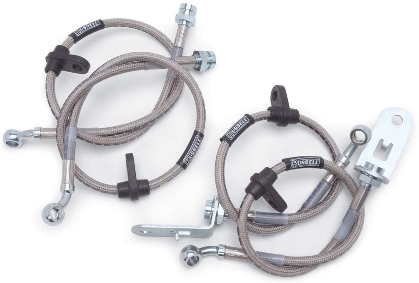 Edelbrock Brake Hose Kit by Edelbrock 684470 for Civic Si 06-09