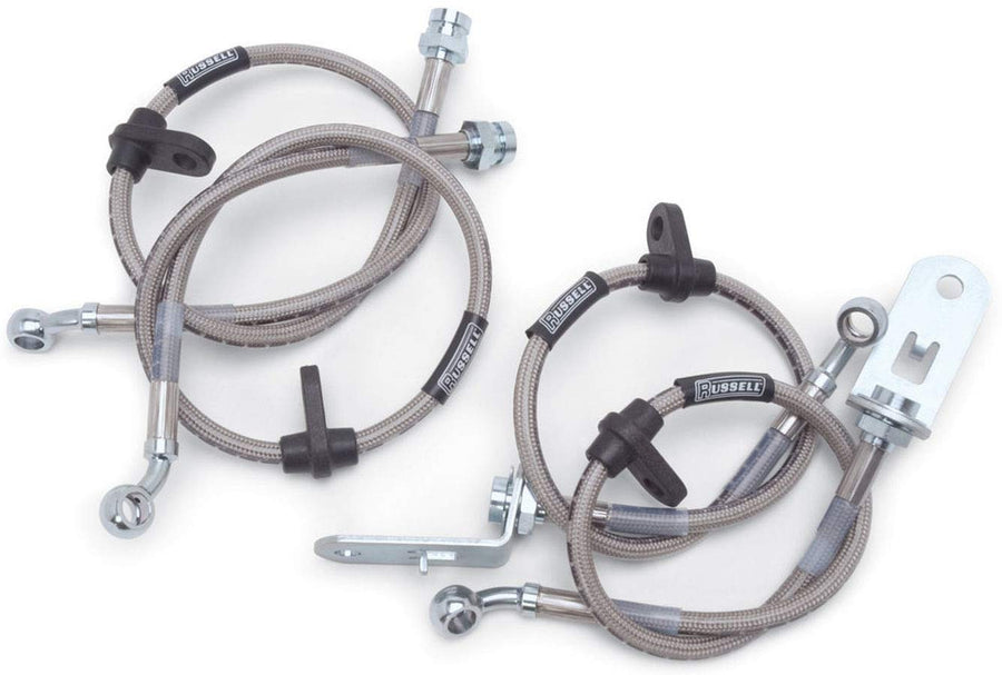 Edelbrock Brake Hose Kit by Edelbrock 684470 for Civic Si 06-09