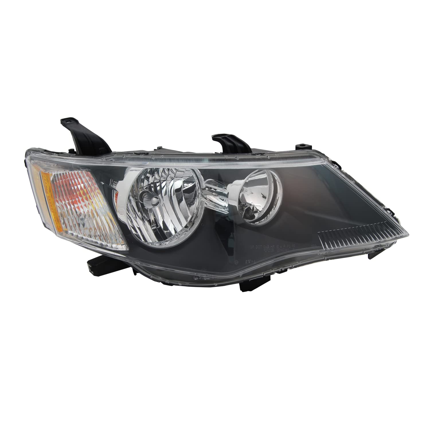 Right Headlight Assembly TYC Compatible with 2007-2008 Mitsubishi Outlander