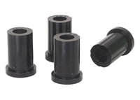 Bushing Kit Whiteline W71050, Black