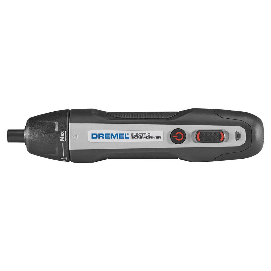 Dremel Cordless 4V Screwdriver Kit with 6 Power Settings and Smart Stop Technology, Includes 7 Screwdriver Bits, 1 Bit Extender, USB Cable and Power Adapter, HSES-01