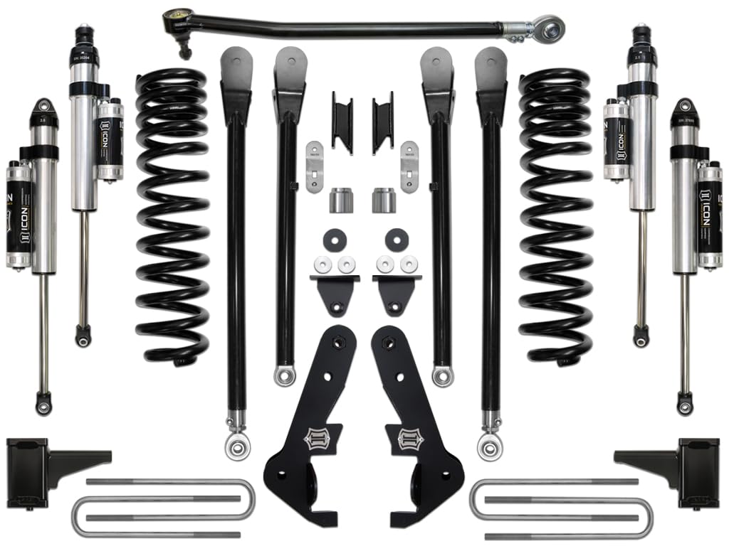4.5" Lift, ICON Stage 4 Suspension System, Compatible with 2017-2019 Ford F250/F350, K64514