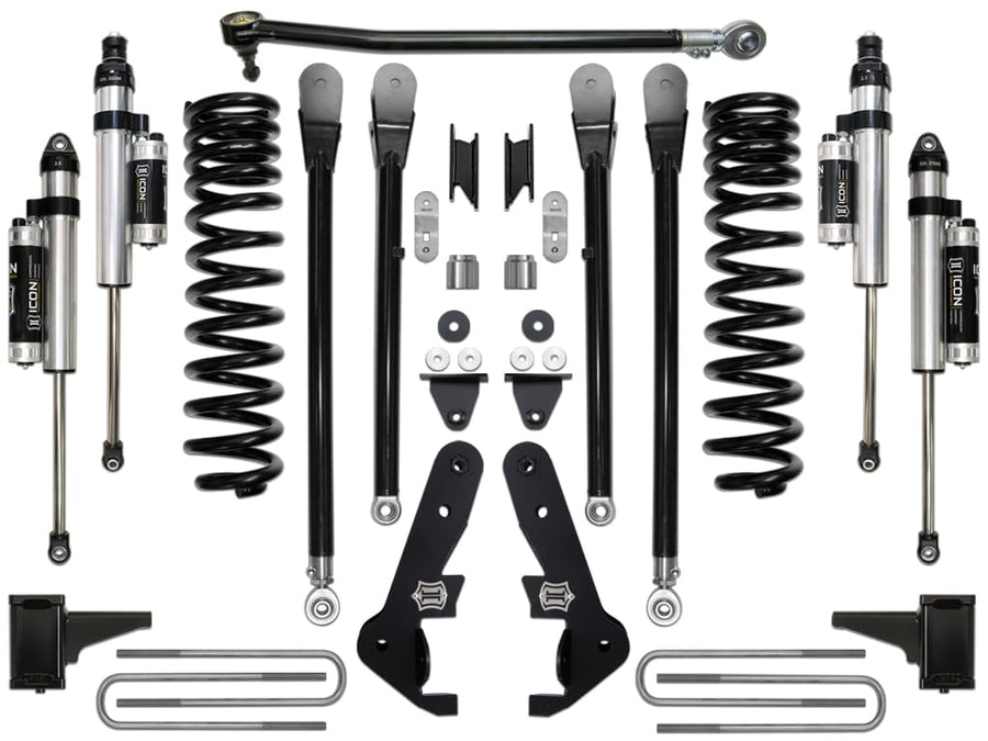4.5" Lift, ICON Stage 4 Suspension System, Compatible with 2017-2019 Ford F250/F350, K64514