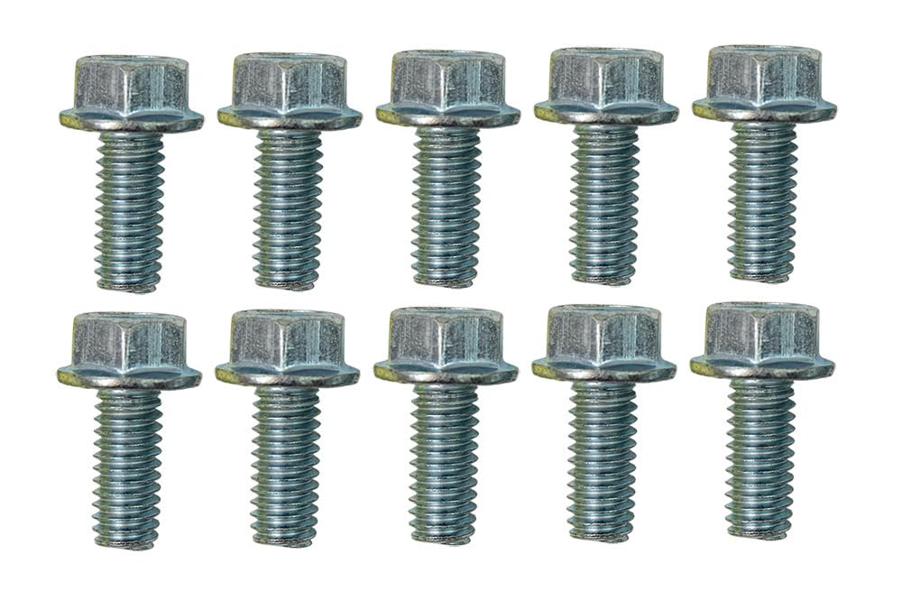 Flange Head Hex Bolt Moroso 38843, 5/16-18 x .750" Length, Pack of 10