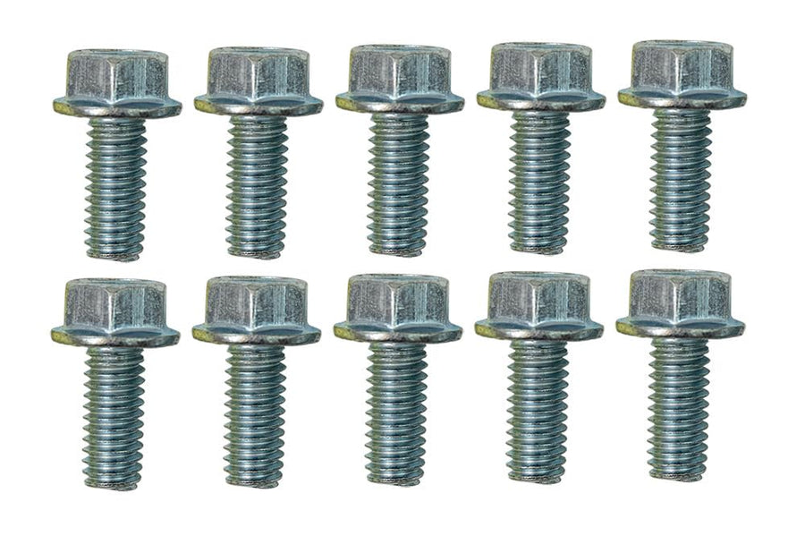 Flange Head Hex Bolt Moroso 38843, 5/16-18 x .750" Length, Pack of 10