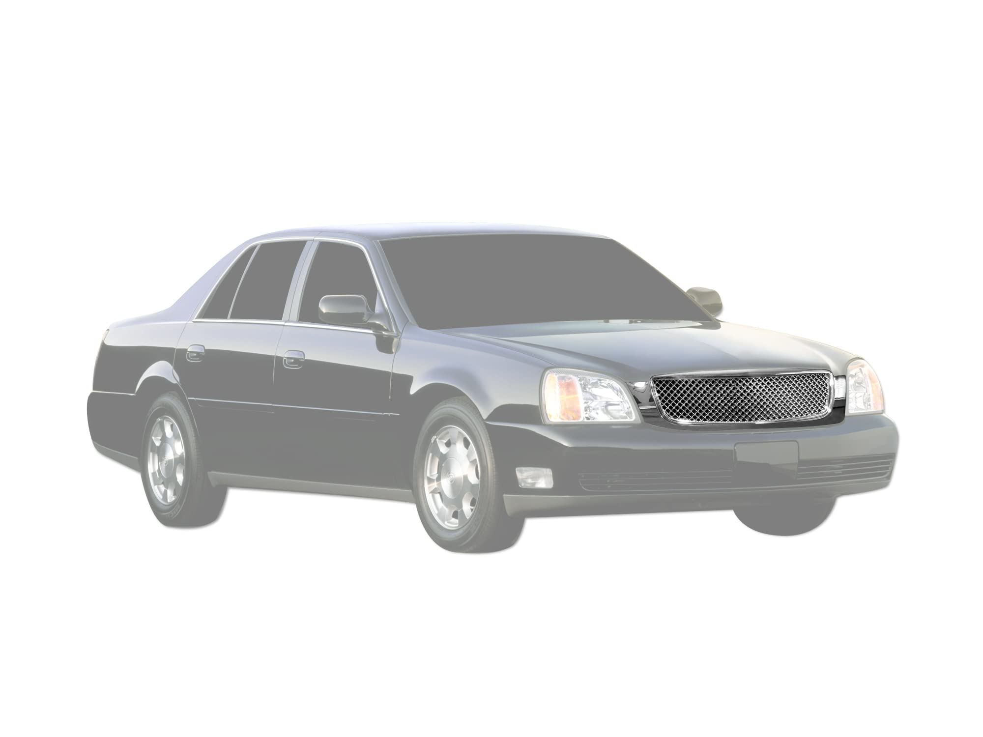 7146846 Armordillo USA Mesh Grille Fits 2000-2005 Cadillac Deville-Chrome