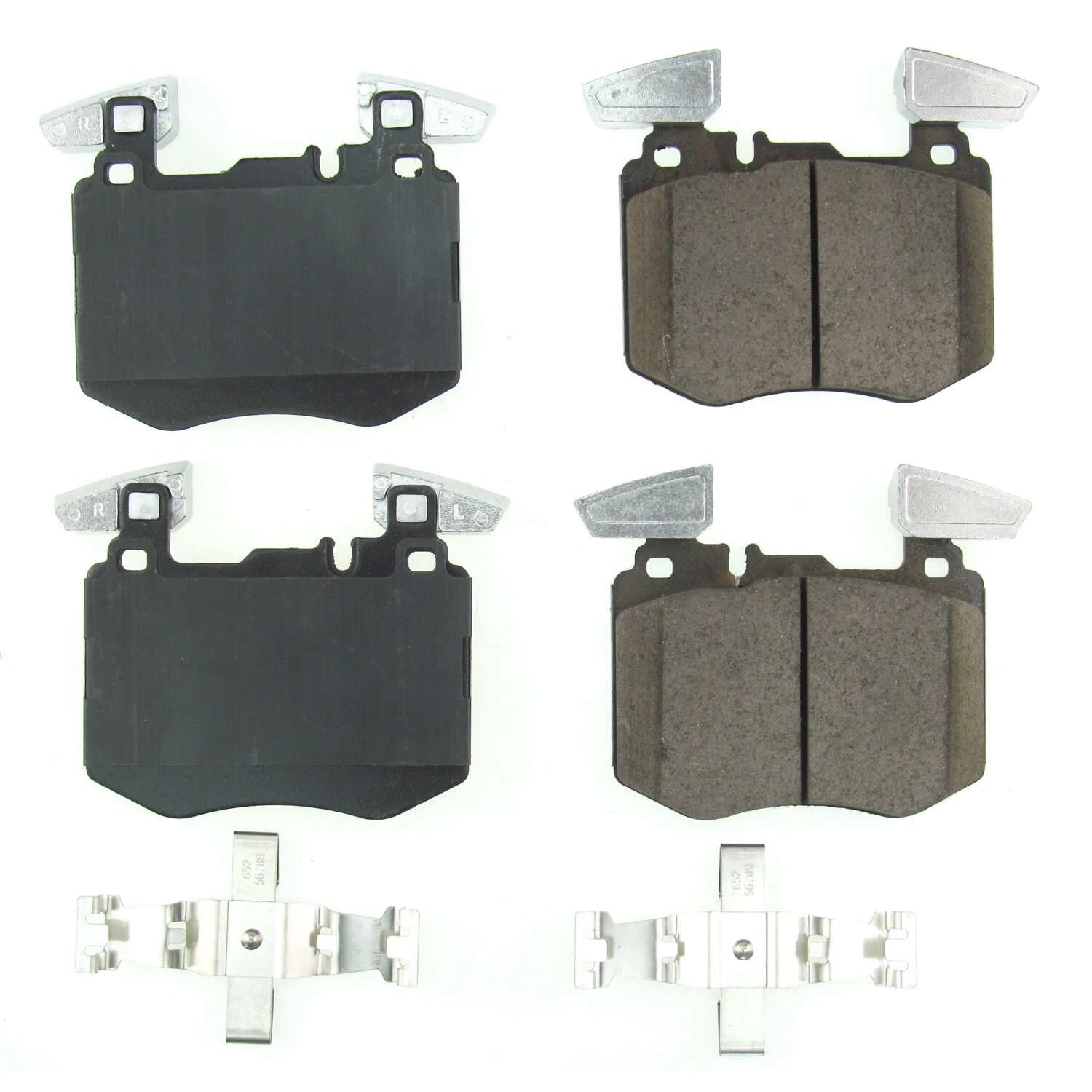 Front Brake Kit Power Stop For Mercedes-Benz GLC300 2019-23 - Ceramic Brake Pads With Installation Hardware, 17-2162