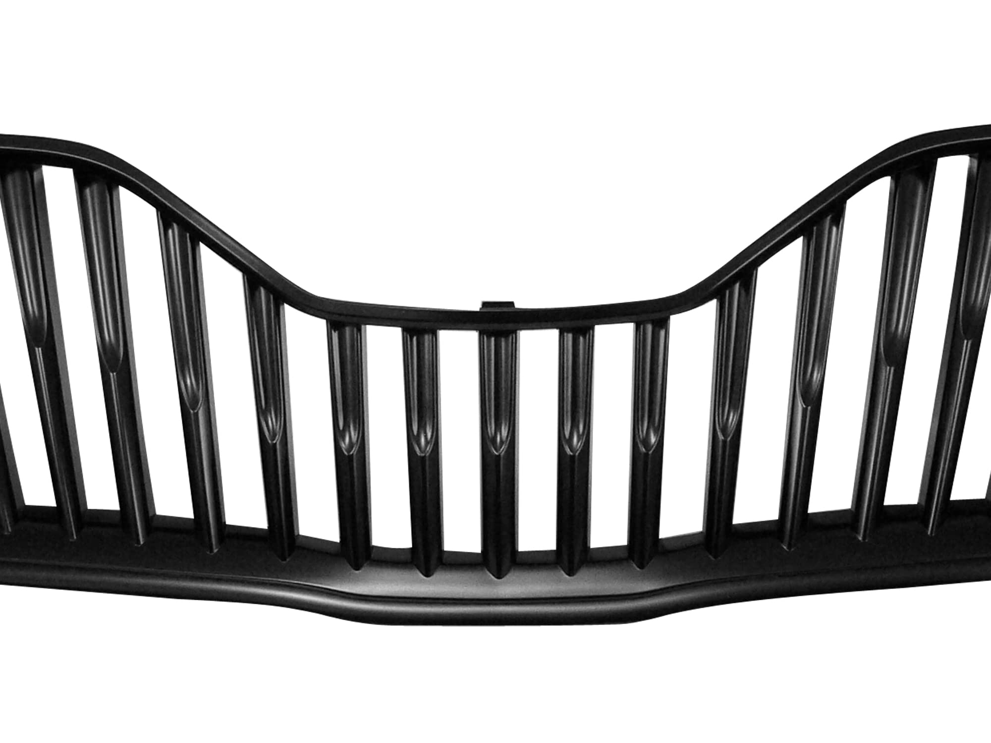 Vertical Grille Armordillo USA Fits 2010-2011 Toyota Camry-Gloss Black