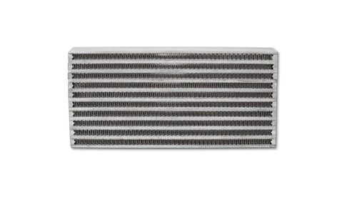 Power Vibrant Performance 12896 Oil Cooler, Core only, Horizontal Flow, 6.00 in. Wide x 10.00 in. High x 2.00 in. Thick, Bar and Plate construction, Universal Fit, Aluminum, each