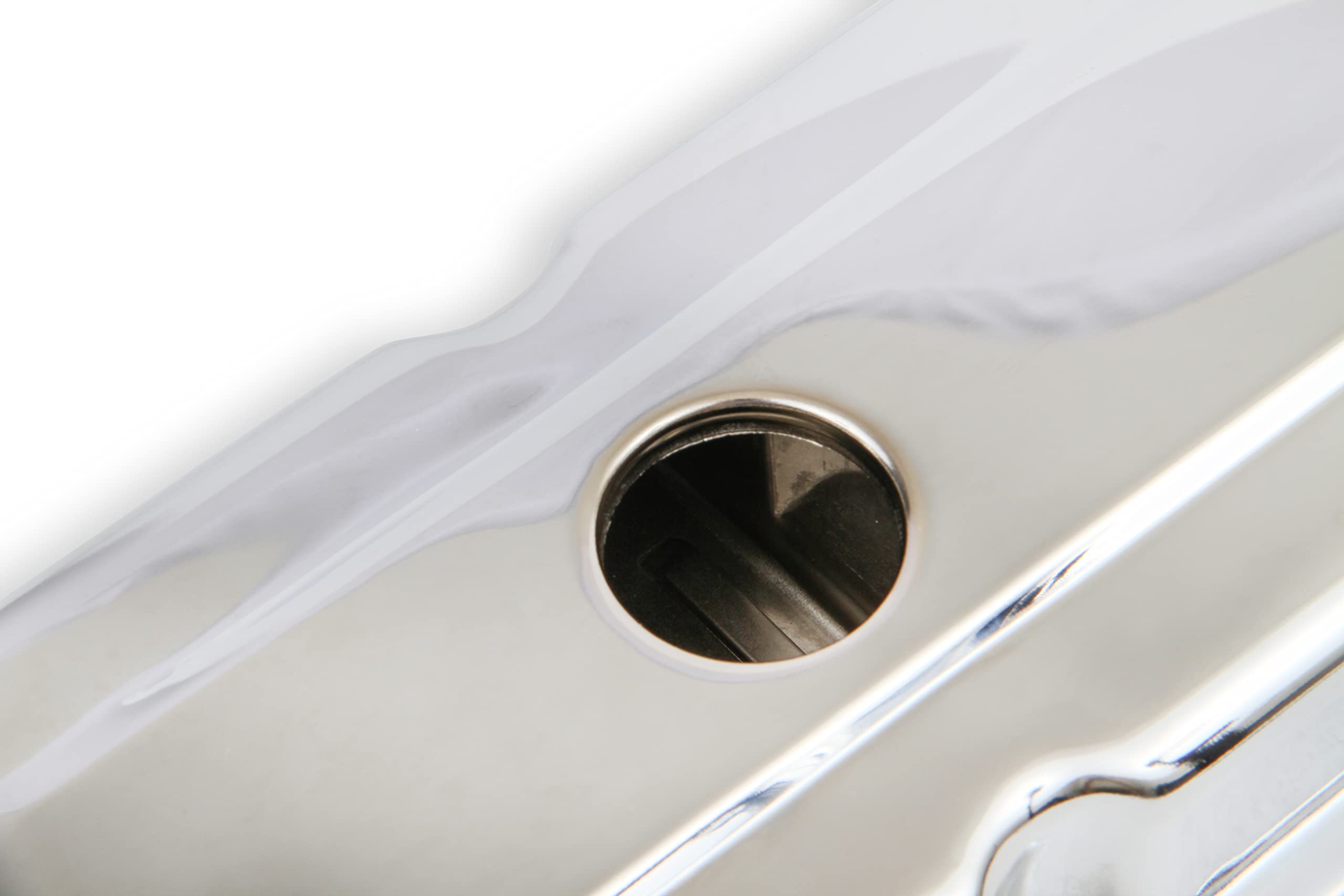 Chrome Valve Covers Mr. Gasket 9800 - Dual Cap Holes