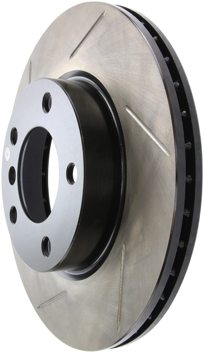 StopTech 126.34029SR Sport Slotted Brake Rotor; Front Right Stoptech