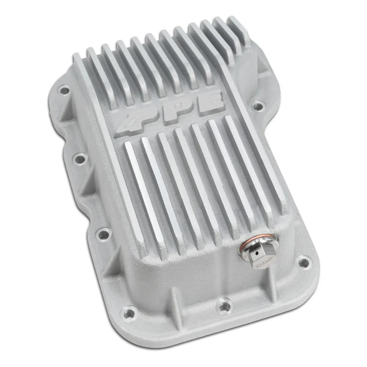 PPE Heavy Duty Cast Aluminum Oil Pan (Raw) Compatible for 2018+ Jeep Wrangler JL/JT 2.0L or 2019+ Jeep Cherokee 2.0L 214053000