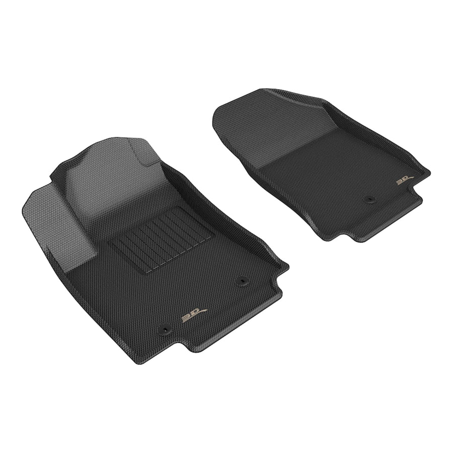 Kagu 3D MAXpider Floor Mat (Black) Compatible with Hyundai KONA Electric 2024-2026 - Front Row
