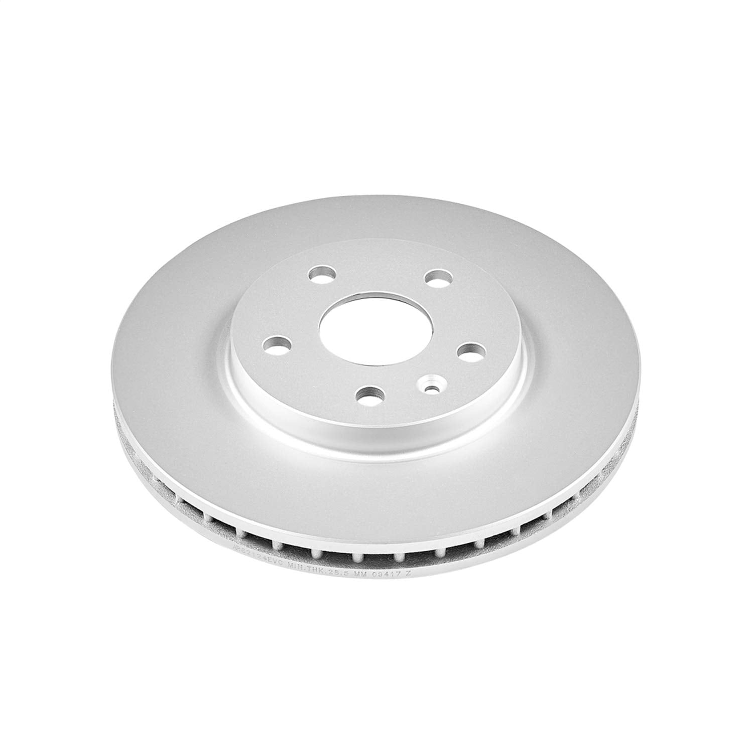 Power Stop AR82124EVC Evolution Geomet Coated Front Brake Rotor For Cadillac CTS 2008-2014 [Model Specific]