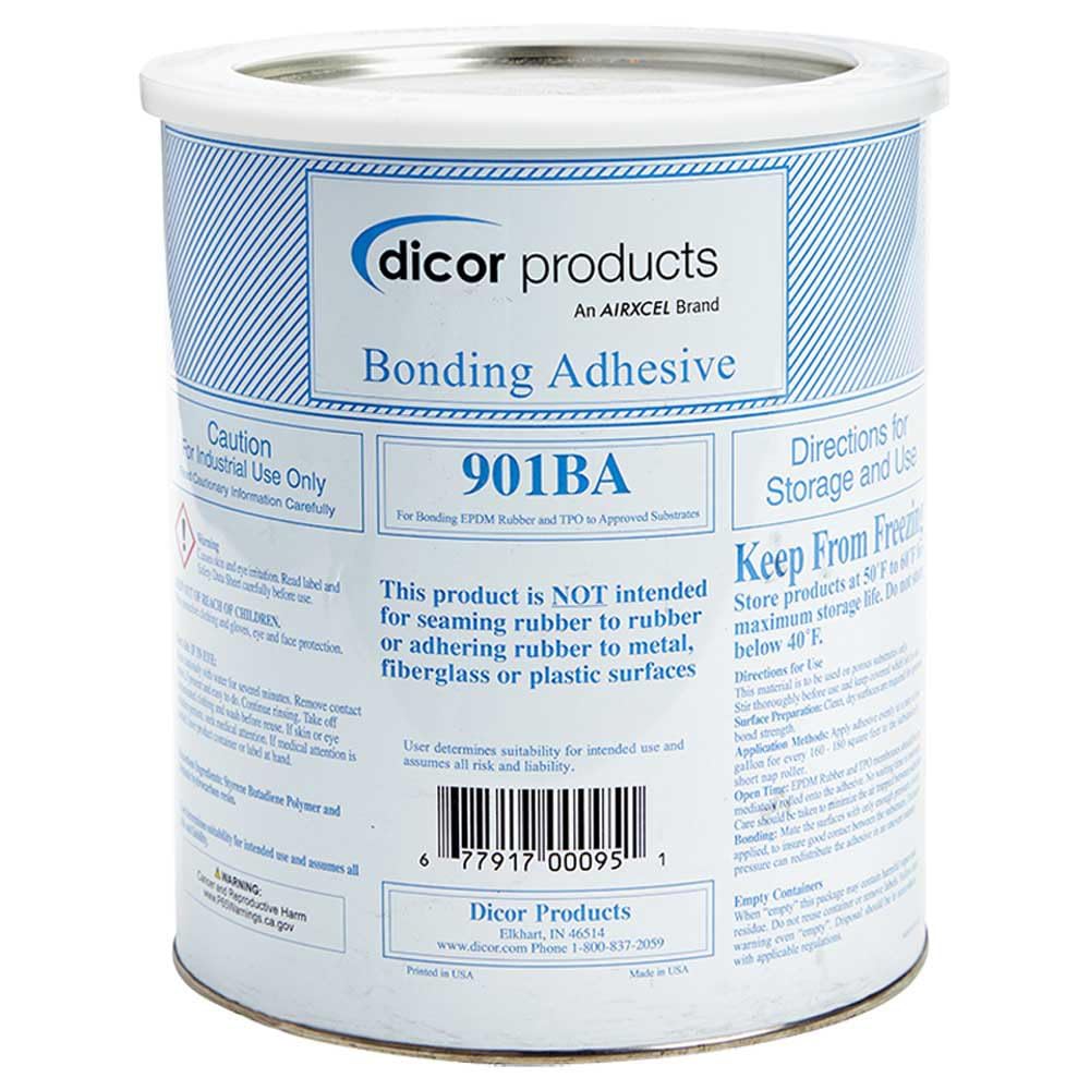 Water-Based Dicor RV Epdm Rubber Roof System Adhesive