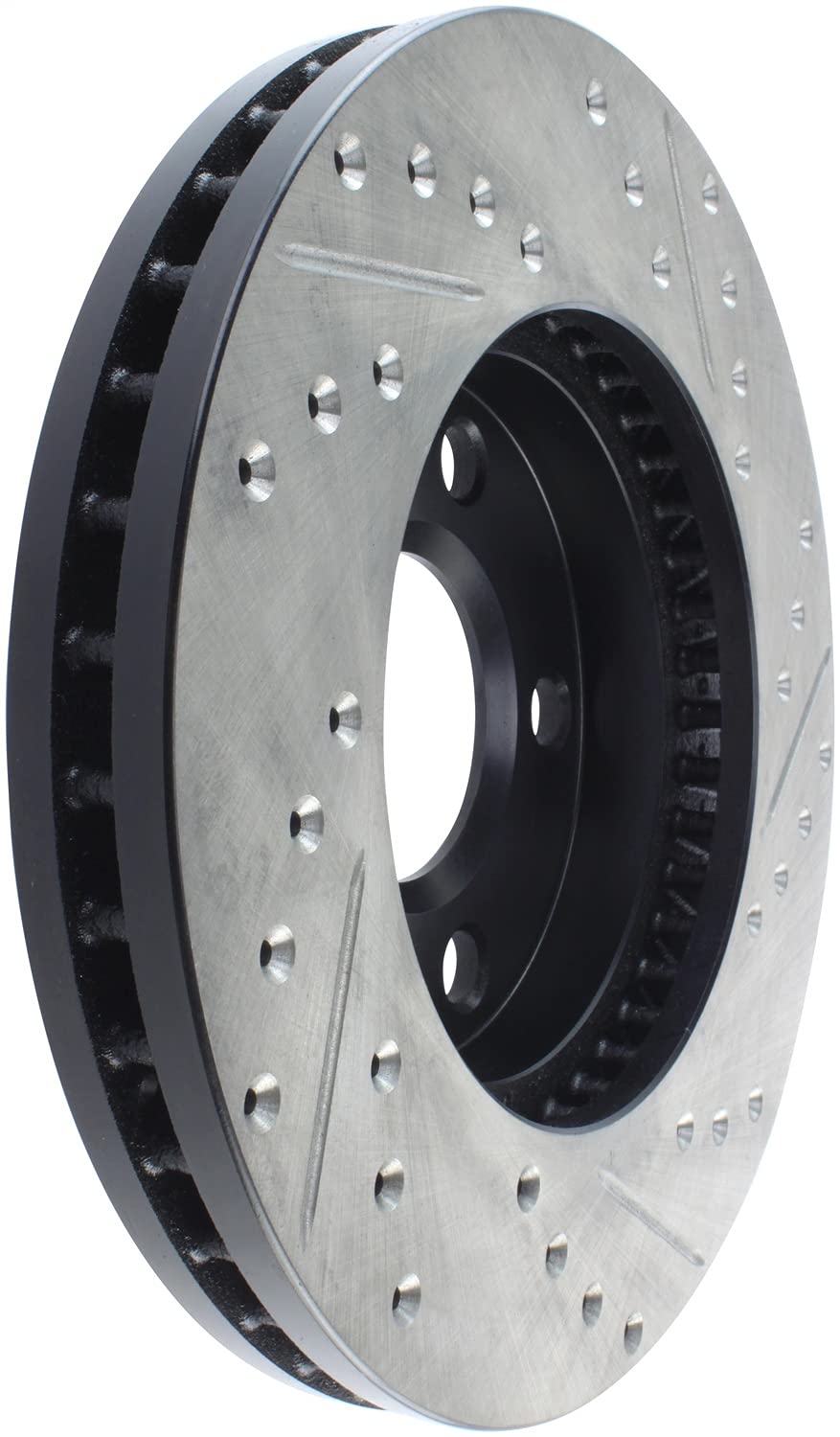 Sport Drilled/Slotted Brake Rotor StopTech 127.62050R (Front Right), 1 Pack