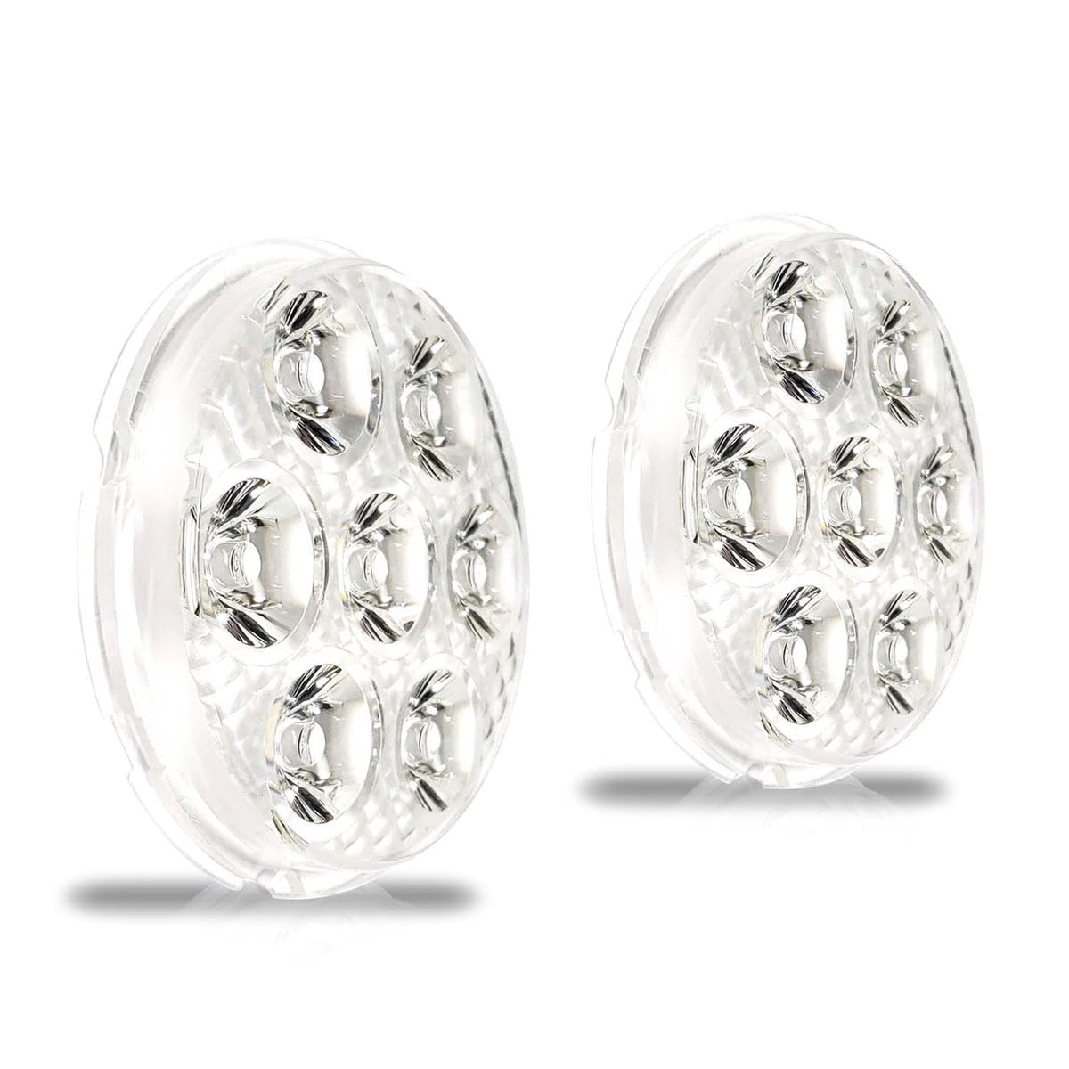 Pair of Vision X Lighting Cannon Race 7 Clear Lenses
