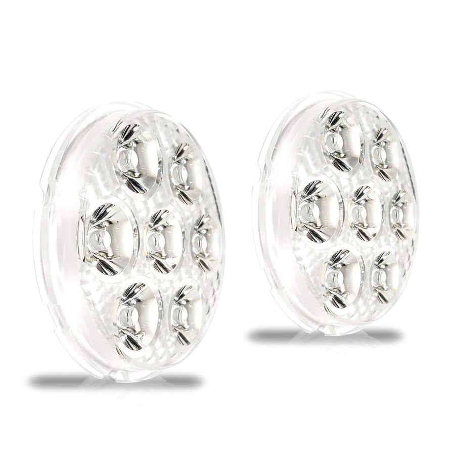 Pair of Vision X Lighting Cannon Race 7 Clear Lenses