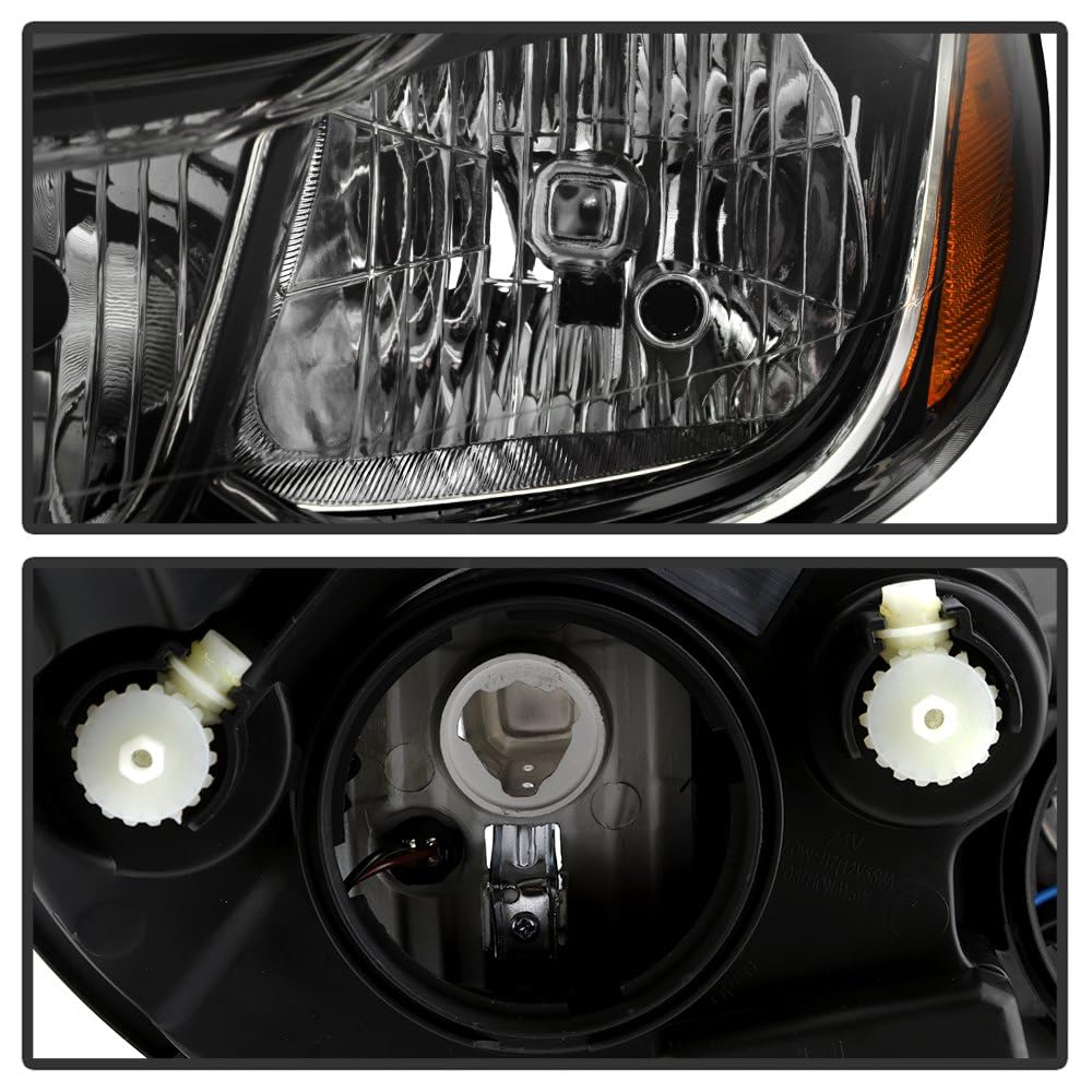 Chevy Trax 17-20 Spyder (POE) Driver Side Halogen Crystal Headlight - Low Beam-H7(Not Included) ; High Beam-HB3(Not Included) ; Signal-WY21W(Included) - OE Left