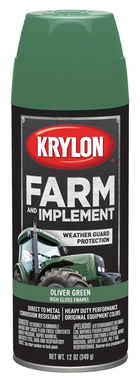 Krylon 12 oz. Oliver Green Farm & Implement Paints 1943