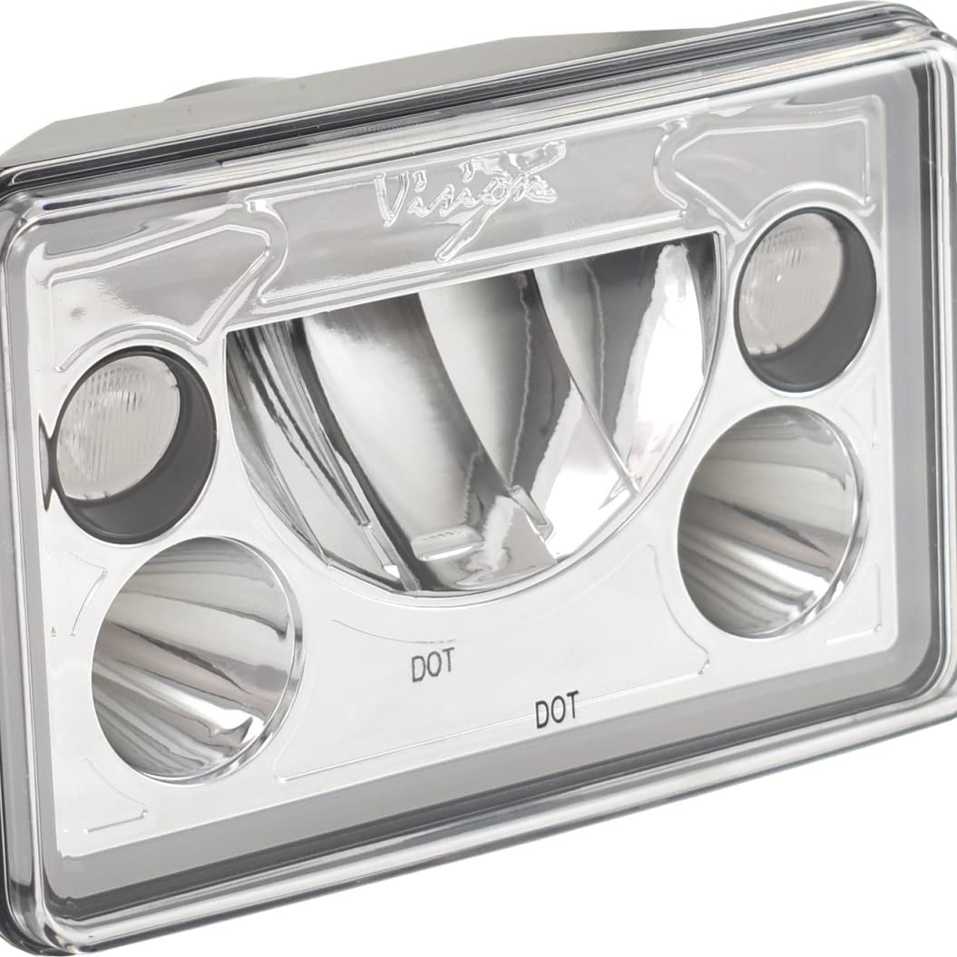 4x6 Rectangle Single VX Headlight (with Low-High-Halo)