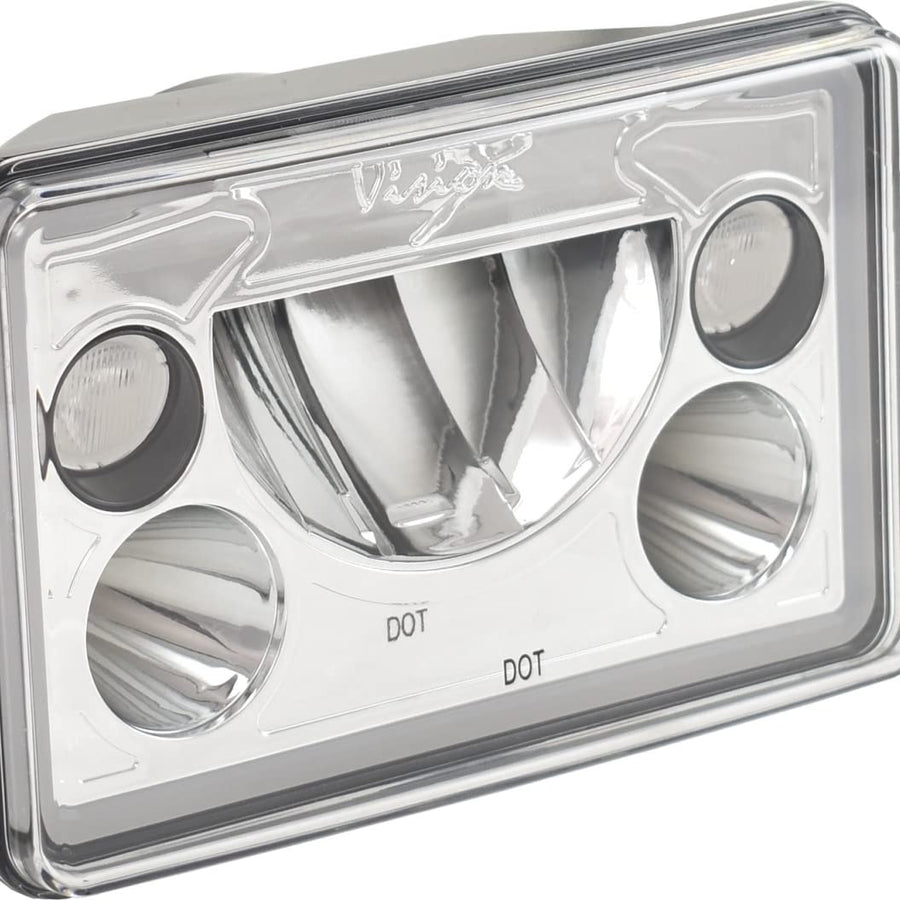 4x6 Rectangle Single VX Headlight (with Low-High-Halo)