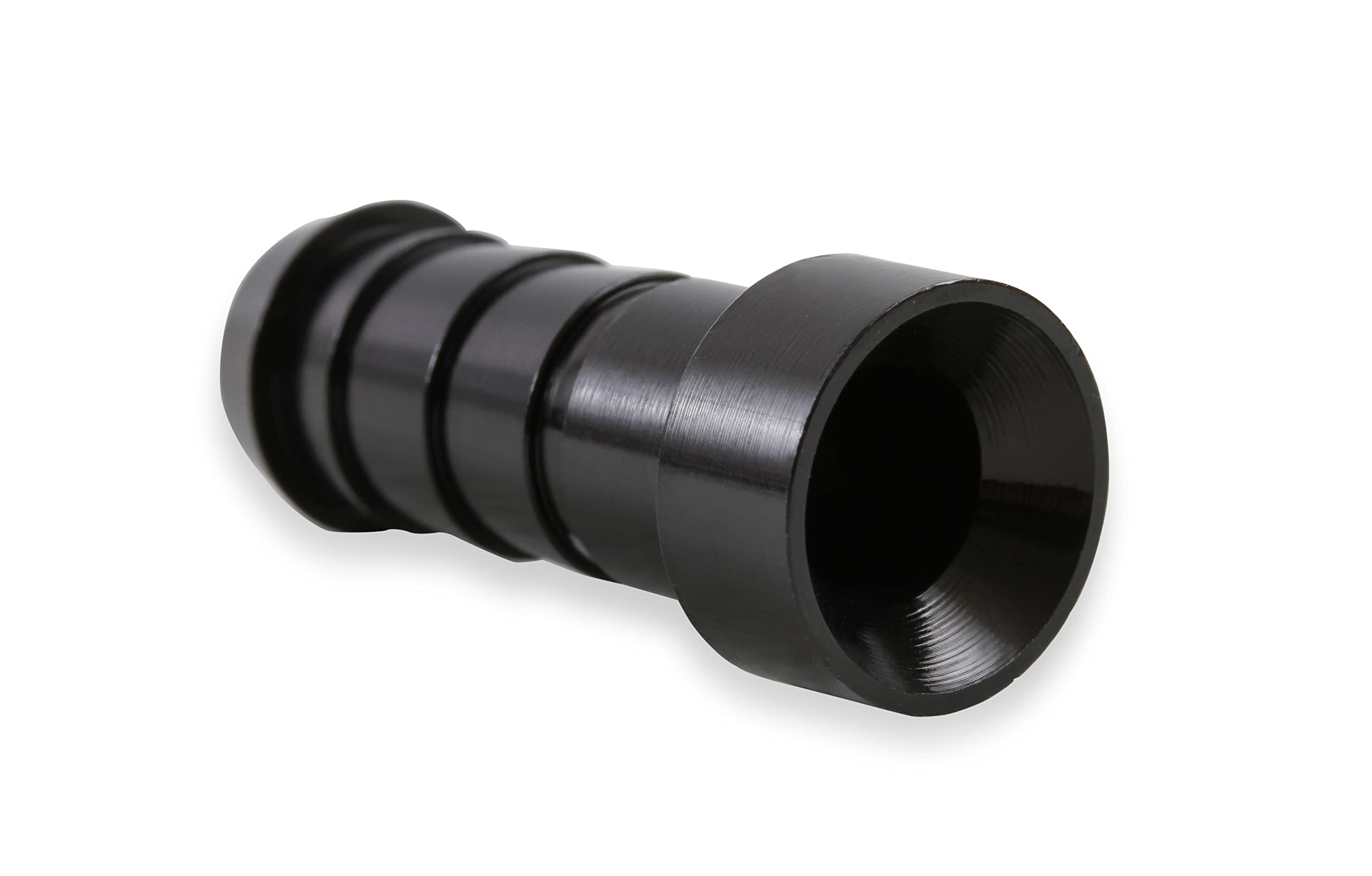 Earl's Auto-Crimp AT700108ERL Hose End - Straight - Size -8 - Black