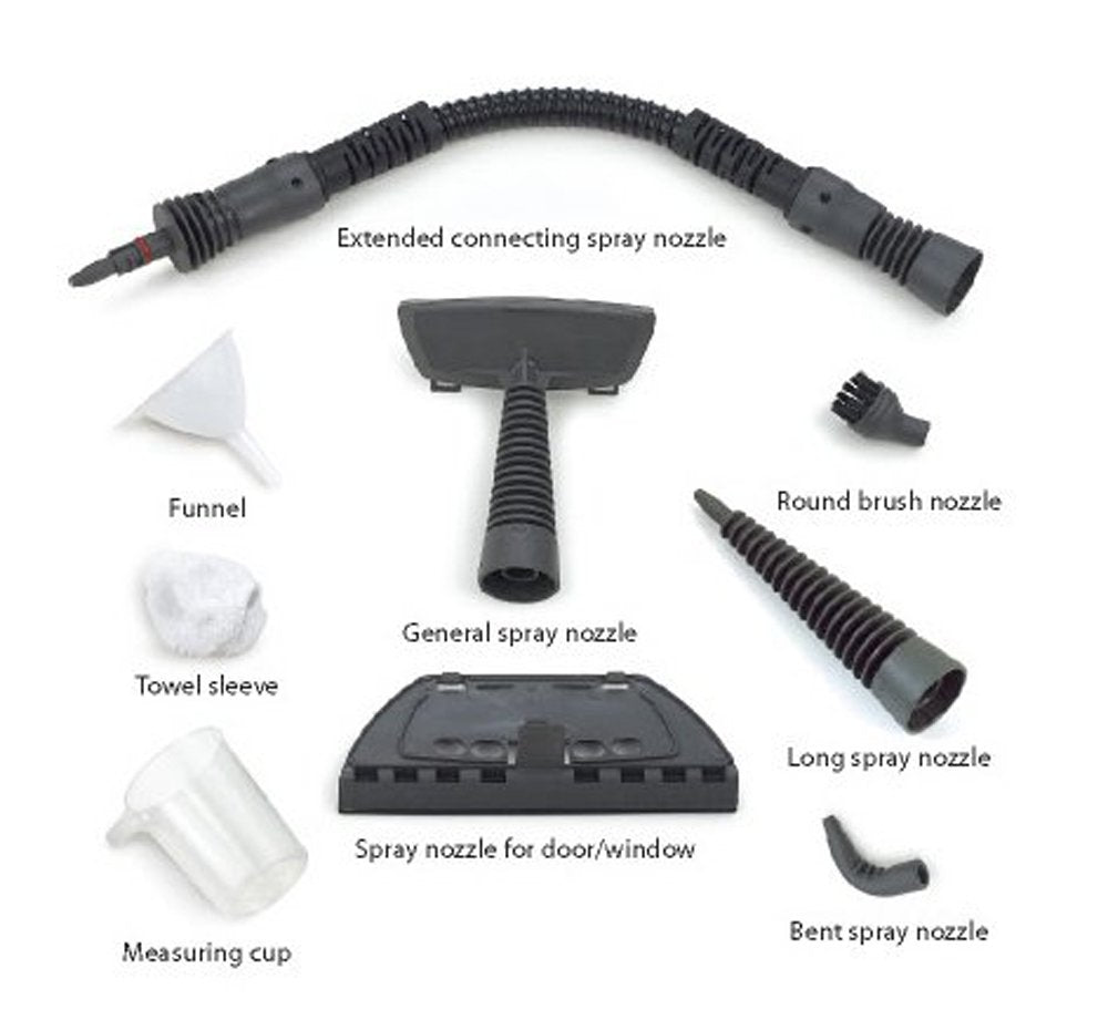 900W Handheld Steam Cleaner Performance Tool W50079 Red/Black