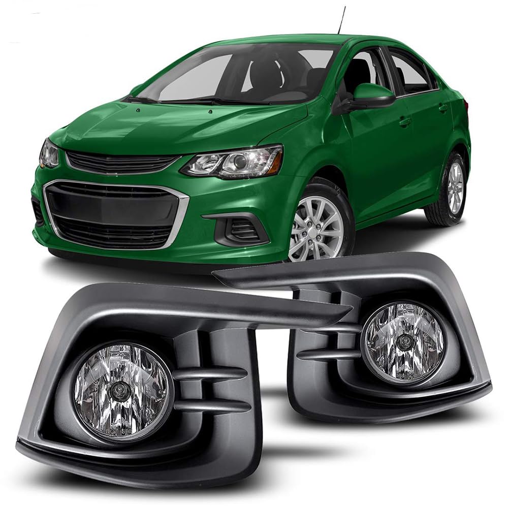 OEM Series Winjet for [2017-2018 Chevy Sonic] Driving Fog Lights + Switch + Wiring Kit