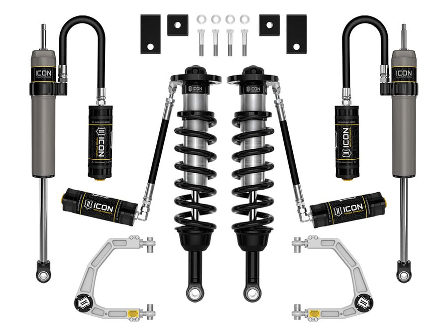 1.25-3.5" Lift ICON Stage 7, 2.5 Suspension System, Billet, Compatible with 22-23 Toyotaa Tundra, K53197