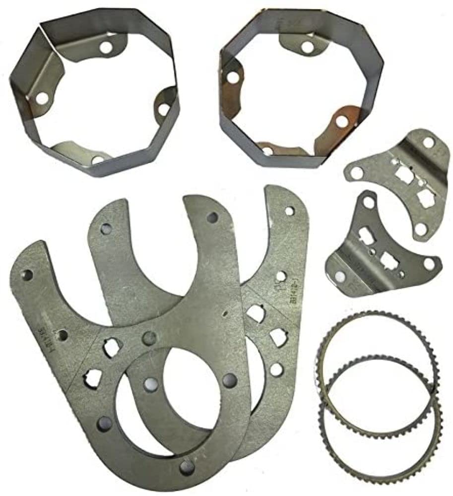 JK2TJ Artec Industries TJ3021-GNKQ Front Axle Swap Kit Dana 30 LCA Brackets with CAM Slot, 1 Pack